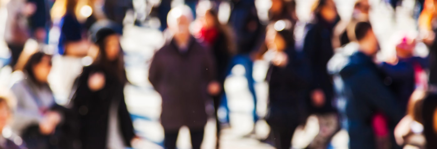 crowd walking Phoenix
